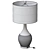 Modern Asher Table Lamps Set 3D model small image 5