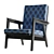 Vintage Armchair, Classic Design 3D model small image 10