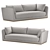 Ulivi Salotti DORIAN Sofa 3D Model 3D model small image 1