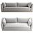 Ulivi Salotti DORIAN Sofa 3D Model 3D model small image 2