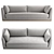 Ulivi Salotti DORIAN Sofa 3D Model 3D model small image 5