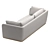 Ulivi Salotti DORIAN Sofa 3D Model 3D model small image 6