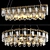 Crystal Metal Chandelier Collection 3D model small image 1