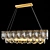 Crystal Metal Chandelier Collection 3D model small image 3