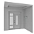 Contemporary Entryway Kit - No1 3D model small image 5