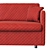 Convertible Sectional Sofa Bed by BODEMA 3D model small image 2