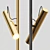 Modern Metal TITRE Floor Lamp 3D model small image 2