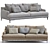 Modern Bellport Sofa 3D Model 3D model small image 3