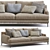 Modern Bellport Sofa 3D Model 3D model small image 7