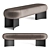 Velvet Bench Balance 3D model small image 12