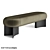 Velvet Bench Balance 3D model small image 3