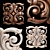 CNC Woodworking Model Files Set 3D model small image 1