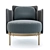 Modern Tape Armchair by Minotti 3D model small image 2