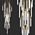 Ethereal Light Flux Chandelier 3D model small image 2