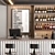 Modern Cafe Bar OBJ Furniture 3D model small image 4