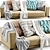 Modern Flexform Romeo Compact Sofa 3D model small image 1