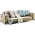 Modern Flexform Romeo Compact Sofa 3D model small image 2