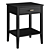 Usty Oak Bedside Nightstand 3D model small image 1