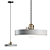 Industrial Concrete Pendant Lights 3D model small image 2