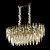 Elegant Crystal Chandelier Lighting 3D model small image 5