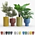 Fiberglass Resin Planter Set (2) 3D model small image 6