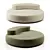 Modern Elegance: Bubble Rock Sofa 3D model small image 1