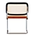 Knoll Cesca Stool Breuer Design 3D model small image 4