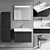 - Modern No.1 Bathroom Furniture Set 3D model small image 1