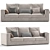 Modern Jesse Alfred Sofa Set 3D model small image 3