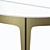 Brushed Brass Console Table - Artemisa 3D model small image 3