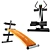  3D Gym Equipment Model [562K] 3D model small image 2