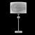 Golden Palm Table Lamp Entwined 3D model small image 2