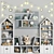 Playful Nursery Bookcase Set 3D model small image 1