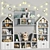 Playful Nursery Bookcase Set 3D model small image 2