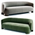 Elegant TARU Sofa by Ligne Roset 3D model small image 1