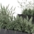 Plants in Outdoor Box Display 3D model small image 5