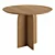 Modern Round Dining Table, Homary 3D model small image 6