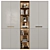 Modern Style Wardrobes Set 50 3D model small image 1