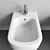 Nic Semplice Wall Hung WC 3D model small image 4