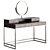 Modern Wood Dressing Table 3D model small image 6