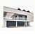 Modern House 3D Model Kit 3D model small image 8