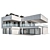 Modern House 3D Model Kit 3D model small image 17