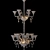 Mille Nuits Crystal Chandelier 24L 3D model small image 6