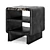 Thierry Lemaire So Black Nightstand 3D model small image 1