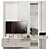 Modern TV Wall Unit 11 3D model small image 1