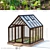 Kitchen Garden Greenhouse Set-5 3D model small image 1