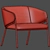 Modern Hammer Armchair 3D Model 3D model small image 3