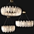 Ethereal Loreley Pendant Lamps 3D model small image 1