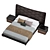 Enza Home DORIAN Kasa Bed 3D model small image 5