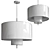 Contemporary Margin Pendant Lamp 3D model small image 2